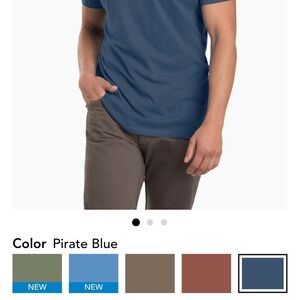 Kuhl Pirate Blue Short Sleeve Tee